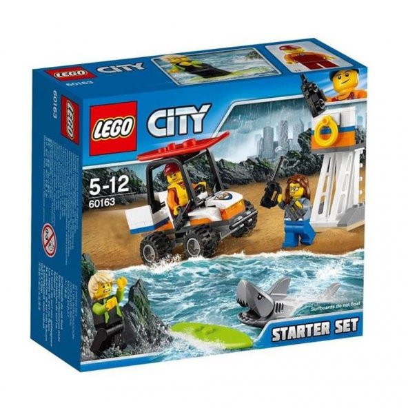 LEGO CİTY COAST GUARD STARTER SET 60163