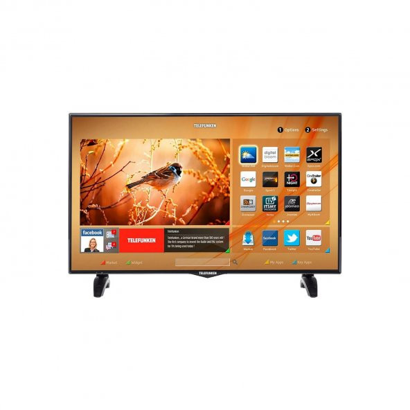 Telefunken 43TU6060 43" 4K UHD Dahili 4K Uydu Alıcılı Smart Slim LED TV