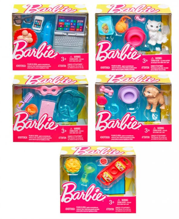Barbie nin Hayatındaki Eğlenceli Aksesuarlar FJD57