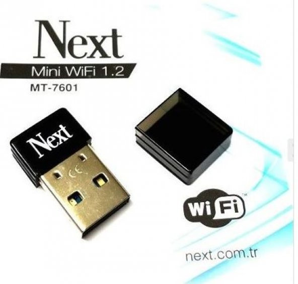 NEXT MT-7601 MİNİ USB WİFİ ADAPTÖR ORJİNAL 1.2