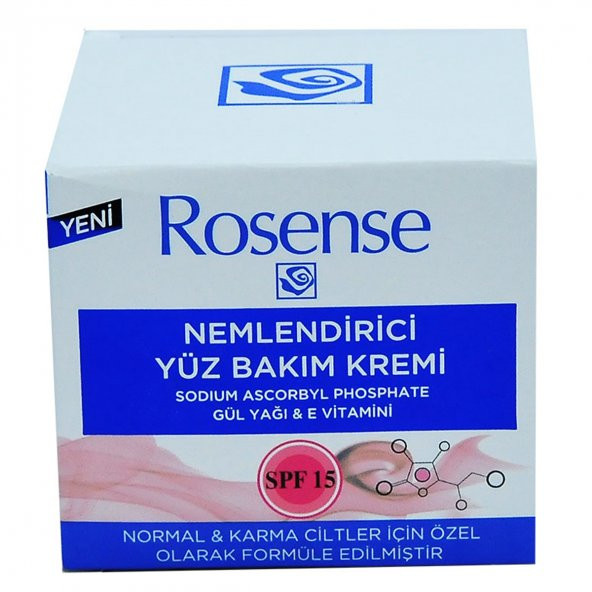 Rosense Nemlendirici Yüz Kremi 50ml - Kuru Hassas Ciltler - 2