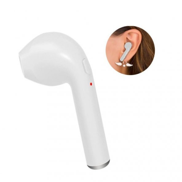 Apple Uyumlu Bluetooth Kulaklık Tekli Ai̇rPods Ti̇p  HBQ i7