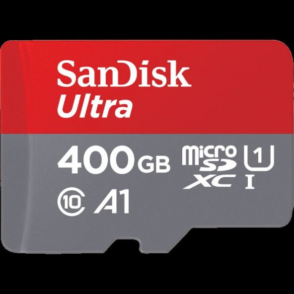SANDISK 400 GB Ultra 100 MB Class 10 UHS-I Micro SD SDSQUAR-400G-GN6MA
