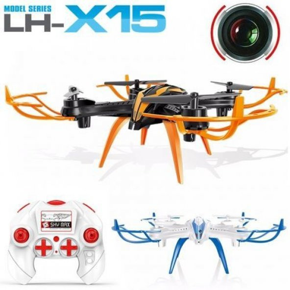 Lh-X15 Drone 2.4Ghz Kameralı Quad Helikopter