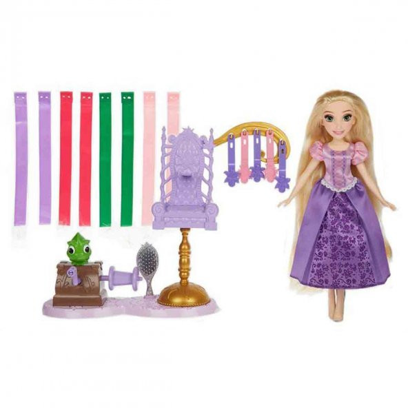 Disney Prenses Saç Tasarım Stüdyosu Rapunzel ve Ariels