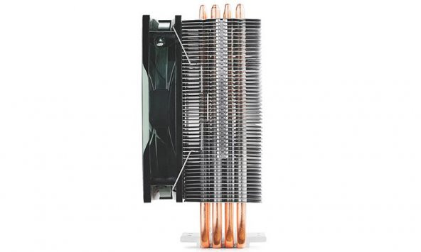DEEPCOOL DEEPCOOL 120mm Fan Kırmızı LED Intel ve AMD Soket İşlemci Soğutucu GAMMAXX400_RED - 4