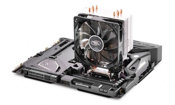 DEEPCOOL DEEPCOOL 120mm Fan Kırmızı LED Intel ve AMD Soket İşlemci Soğutucu GAMMAXX400_RED - 8