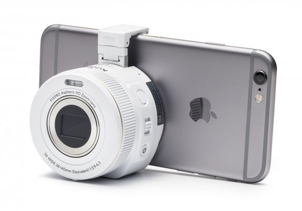 KODAK KODAK 16MP Akıllı Lens WIFI 5X Optik Zoom Beyaz Fotoğraf Makinesi KODAK-SL5-WH