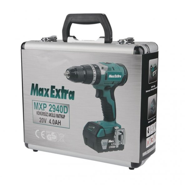 Max Extra MXP 2940D Motor Akülü Darbeli Matkap