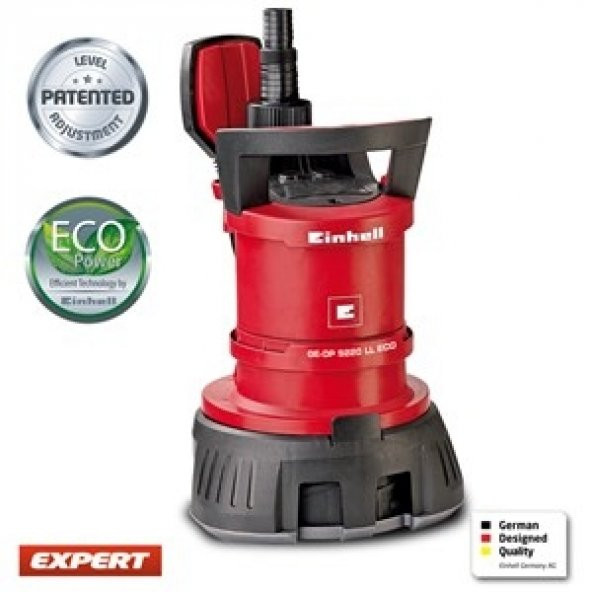 Einhell GE-DP 5220 LL ECO Kirli ve Temiz Su Dalgıç Pompa