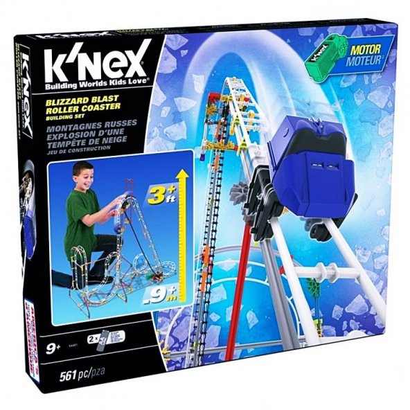 K'Nex Blizzard Blast Motorlu Hız Treni - 54401