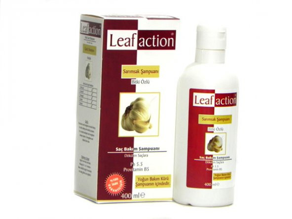 Leaf Action Sarımsak Bitkisel Şampuanı 800 ml.Ücretsiz Kargo!