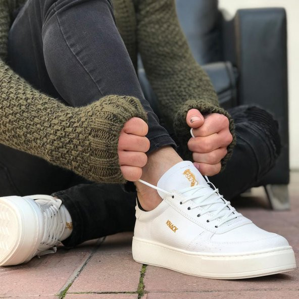 Knack Kalın Tabanlı Erkek Sneaker Ayakkabı - 4
