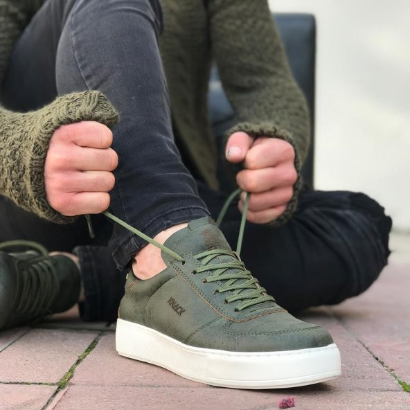 Knack Kalın Tabanlı Erkek Sneaker Ayakkabı - 8