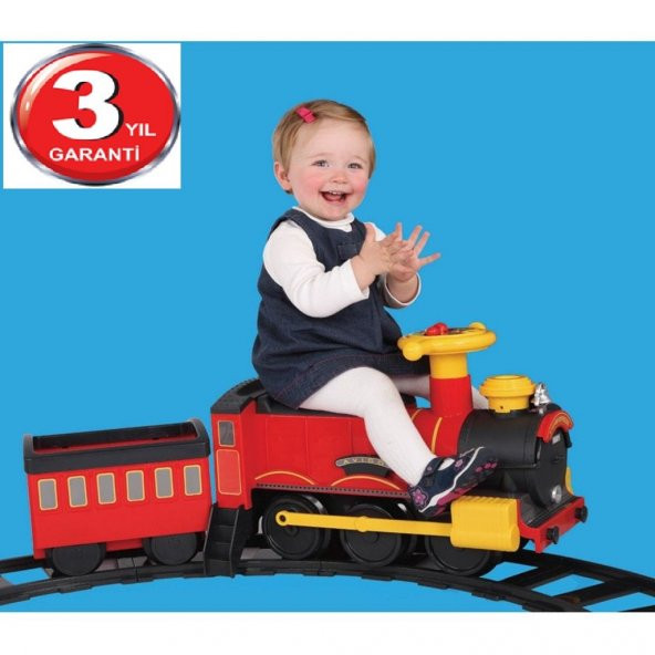 Sunny Baby 7221E Steam Train Express 6 VOLT AKÜLÜ TREN - 3