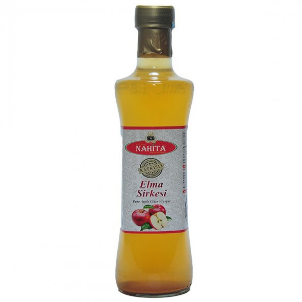 Nahita Elma Sirkesi Doğal Katkısız Cam Şişe 500 ML - 4