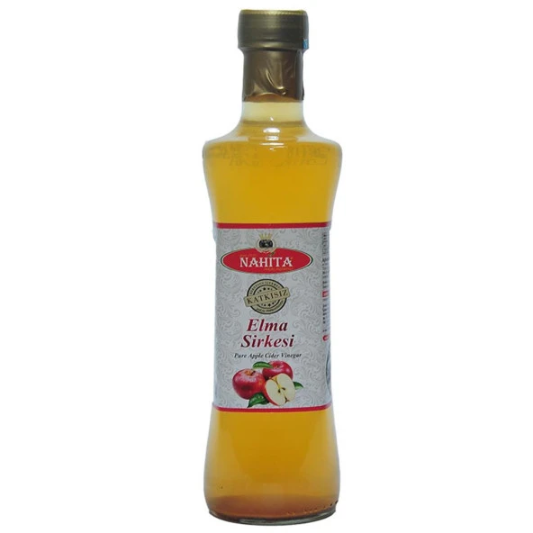 Nahita Katkısız Elma Sirkesi Koruyucu İçermeyen Doğal Saf 500 ML