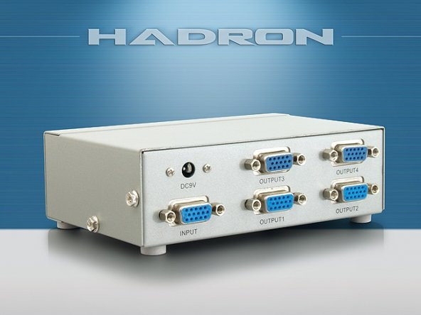 HADRON HD217 VGA SPLITTER 1 GİRİŞ 4 ÇIKIŞ