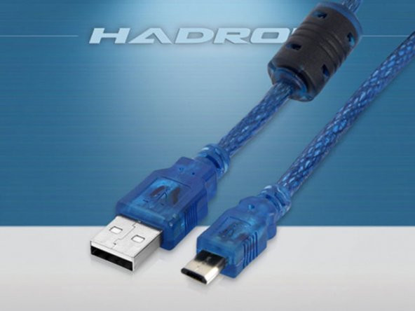 HADRON HD4403/500 MICRO USB TRANSPARENT KABLO 1.5M