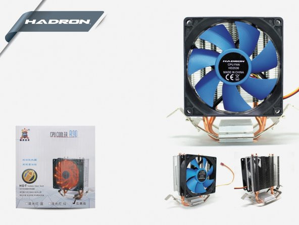 HADRON HD2536/57 INTEL AMD COMBO 9CM İŞLEMCİ FANI OYUN KASA
