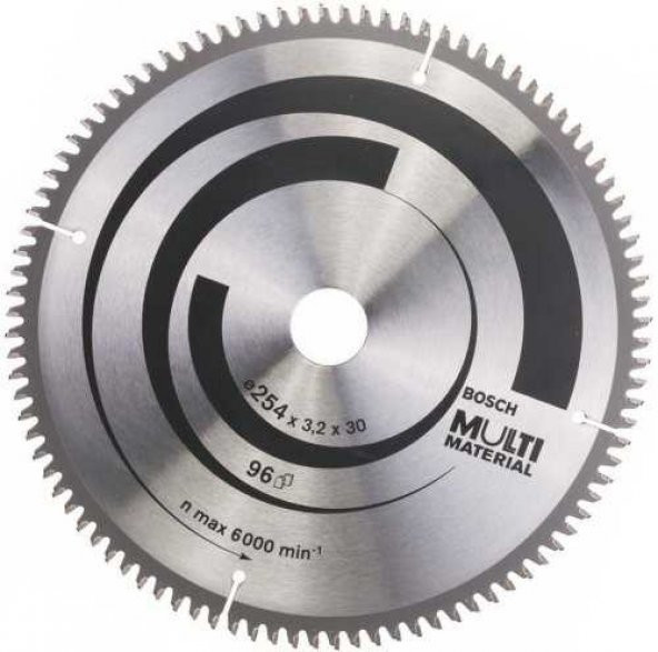 Daire Testere Biçaklari 254X30 Mm 96 Diş 2608640451