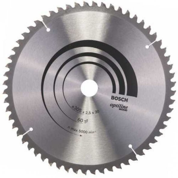 Daire Testere Biçaklari 305X30 Mm 60 Diş 2608640441