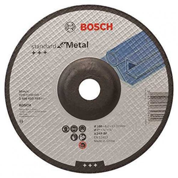 Taş 180X6,0 Mm Standard For Metal 2608603183 ürün görseli