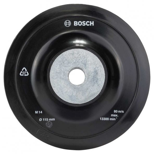 115 Mm M14 Fiber Disk Için Taban 2608601005 ürün görseli