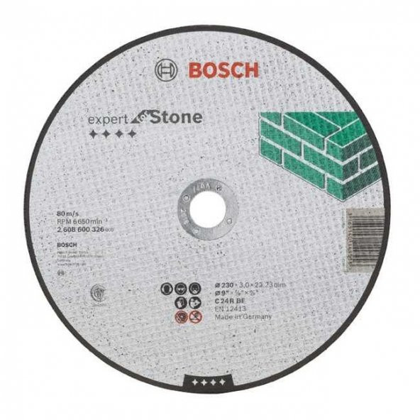 Taş 230X3,0 Mm Expert For Stone Düz 2608600326