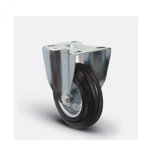 SABİT / SAC CANTLI KAUÇUK BURÇLU TEKERLEK 150x45