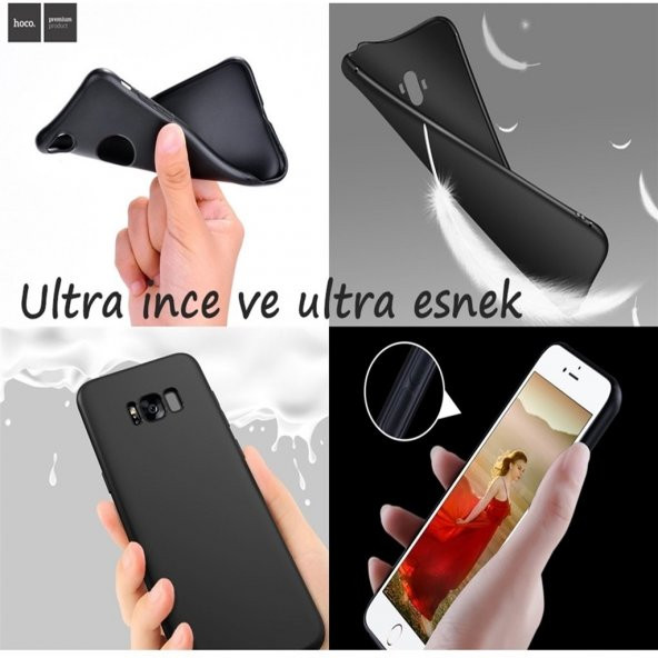 HTC Desire 10 Pro Kaliteli Soft Silikon Kılıf Siyah