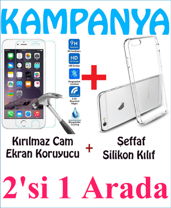 iPhone 5-5S-SE/6-6S-6Plus/7-7Plus+Silikon Kılıf+Ücretsiz KARGO