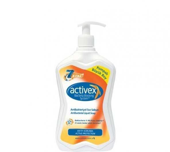 activex sıvı sabun 700ml pompalı aktif