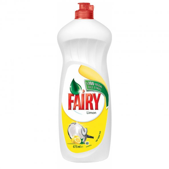 fairy bulaşık deterjanı 675ml limon