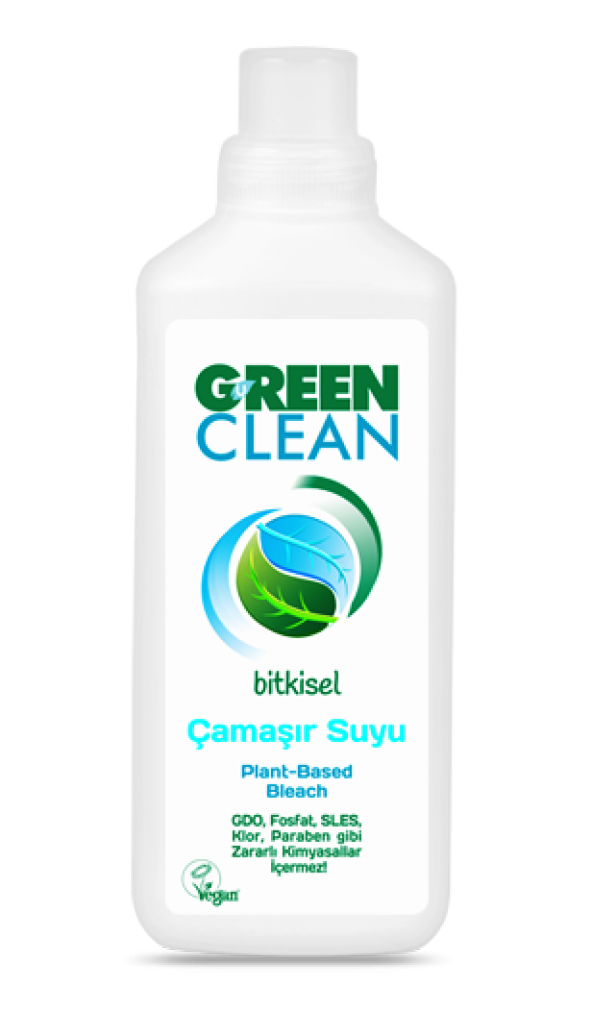 u green clean organik bitkisel çamaşır suyu 1000 ml