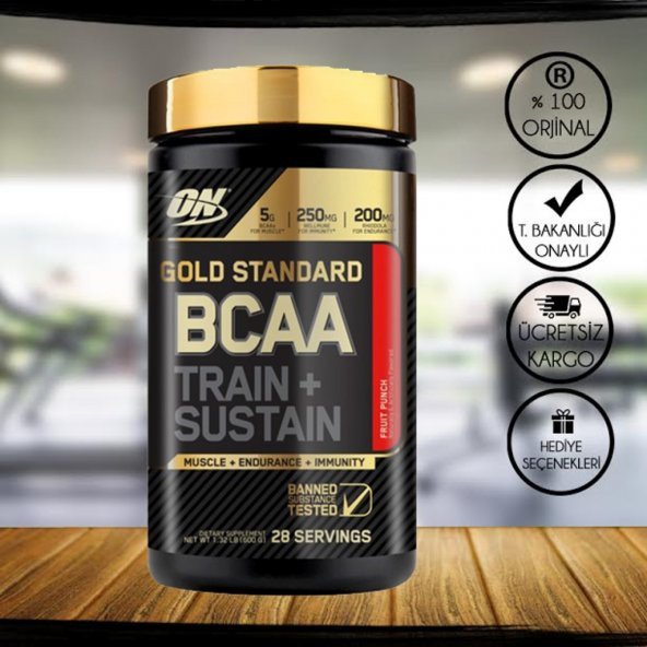 Optimum Gold Standard BCAA 266 Gr + Hediye - 1