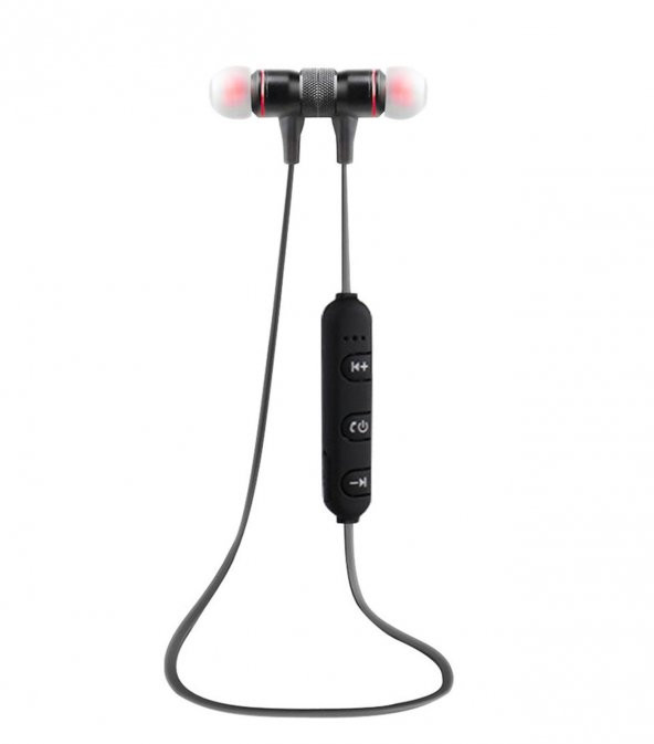 Mıknatıslı Mikrofonlu Kablosuz Bluetooth Kulaklık Sport