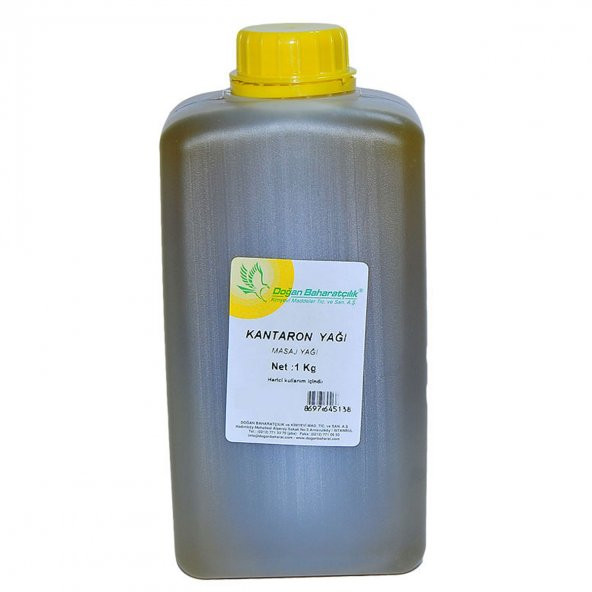Doğan Kantaron Yağı Pet Bidon 1000 Gr - 4