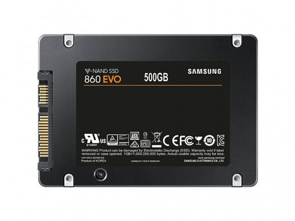 500GB SAMSUNG 860 EVO MZ-76E500BW SSD - 2