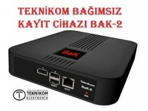 Teknikom Bak2 İki Kanal Telefon Ses Kayıt Cihazı - 2
