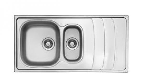 UKİNOX EVYE 1000X500 0.80 MM 1.5 GÖZ DEKORLU SOL DAMLALIKLI