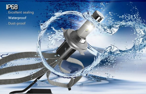 R4 SÜPER PARLAKLIK LED XENON FAR AMPÜLÜ H1 H3 H4 H7 H11 - 2