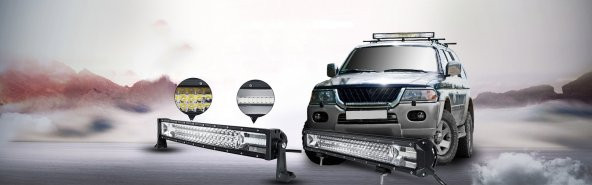 4×4 ATV SUV UTV KAMYON OFFROAD JEEP LED BAR CREE LED 126WATT - 2