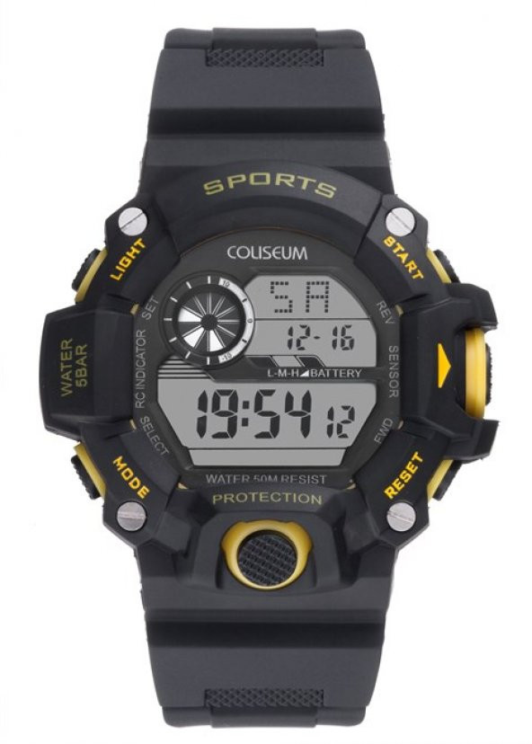 Coliseum Cls-3574 Erkek Digital Kol Saati Su Geçirmez 7 Renk - 2