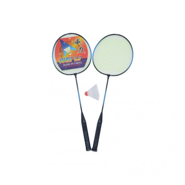 Badminton Raketi ( 2 Raket + 1 Top ) Çantalı