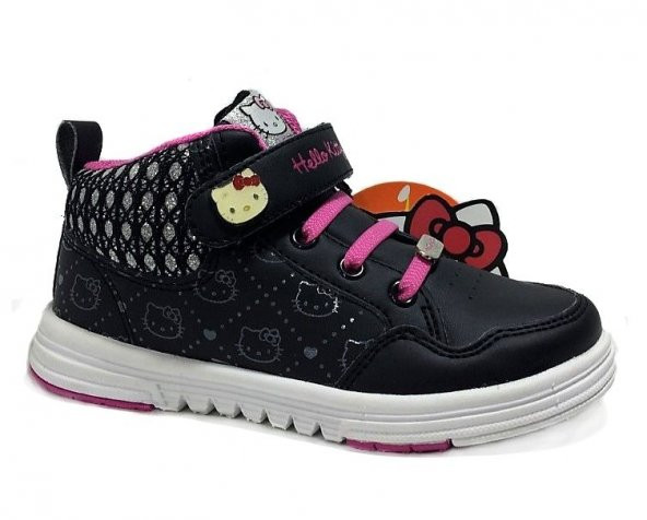 Hello Kitty Boğazlı Spor Ayakkabı Lisanslı Ürün Okul Ayakkabısı