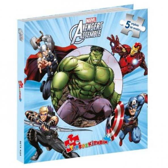 Beta Kids Marvel Avengers Assemble İlk Yapboz Kitabım