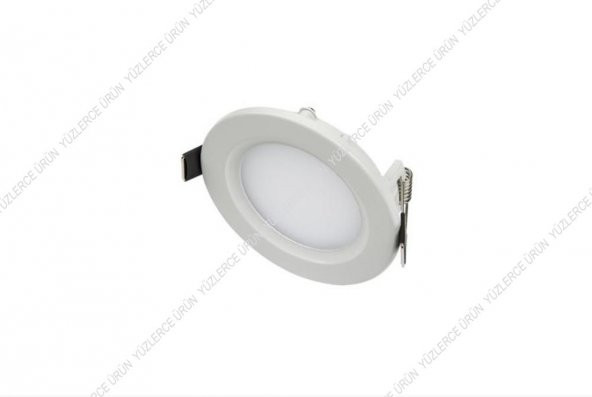 Cata CT-5295 Yuvarlak Kasa 4 W Panel Slim led Gold Serisi Armatür