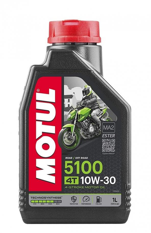 MOTUL 5100 4T 10W30 - 1 LİTRE - Resim 4