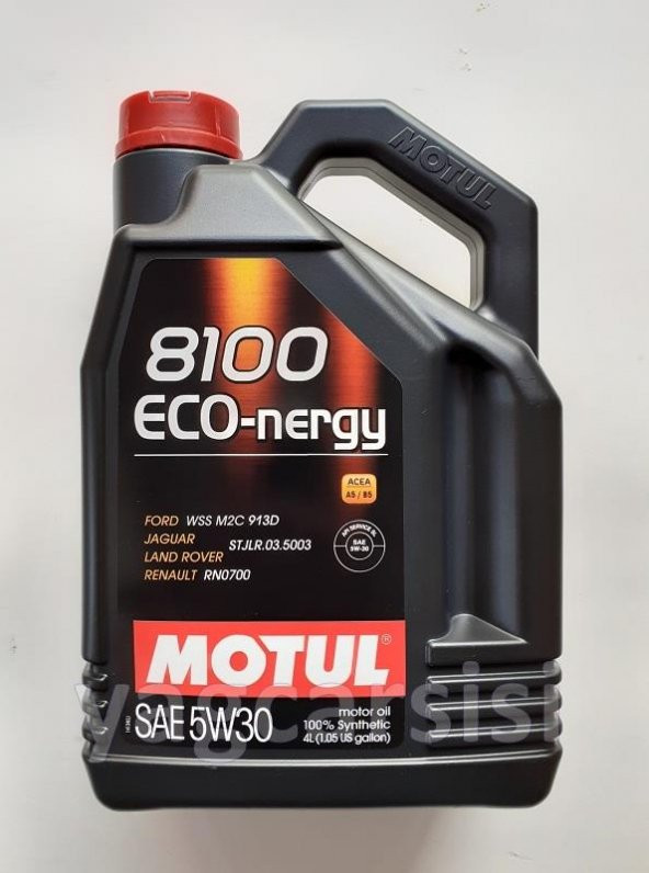MOTUL 8100 ECO-NERGY 5W30 - 4 LİTRE - Resim 6